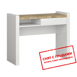 Стол туалетный Alameda TOL1S BRW с 1 ящиком Белый ...