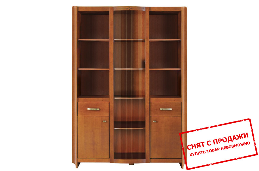 Витрина Alevil REG1W2D2S BRW