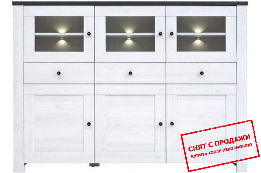 Комод Antwerpen KOM3W3D3S/13/18 BRW