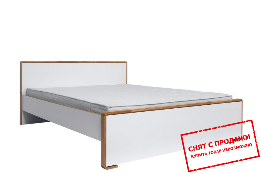 Кровать двухспальная Bari LOZ160 BRW