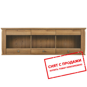 Витрина навесная Граф Орех верона SFW3W Гербор...