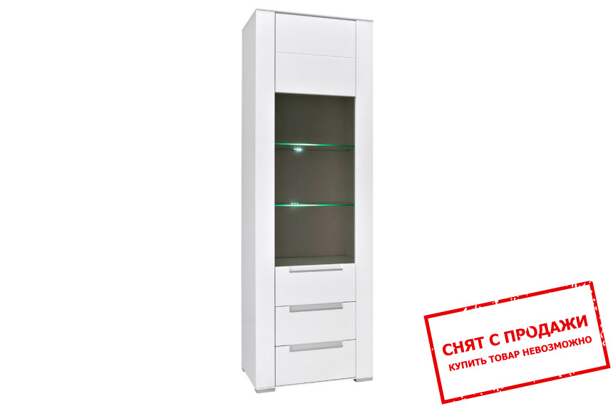 Витрина Dinaro REG1W2S/20/7 BRW