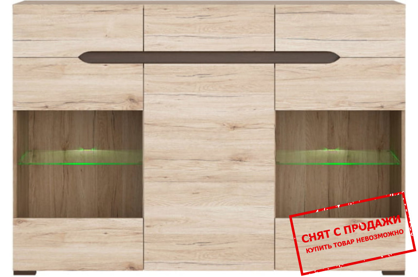 Комод Elpasso KOM2W1D3S BRW