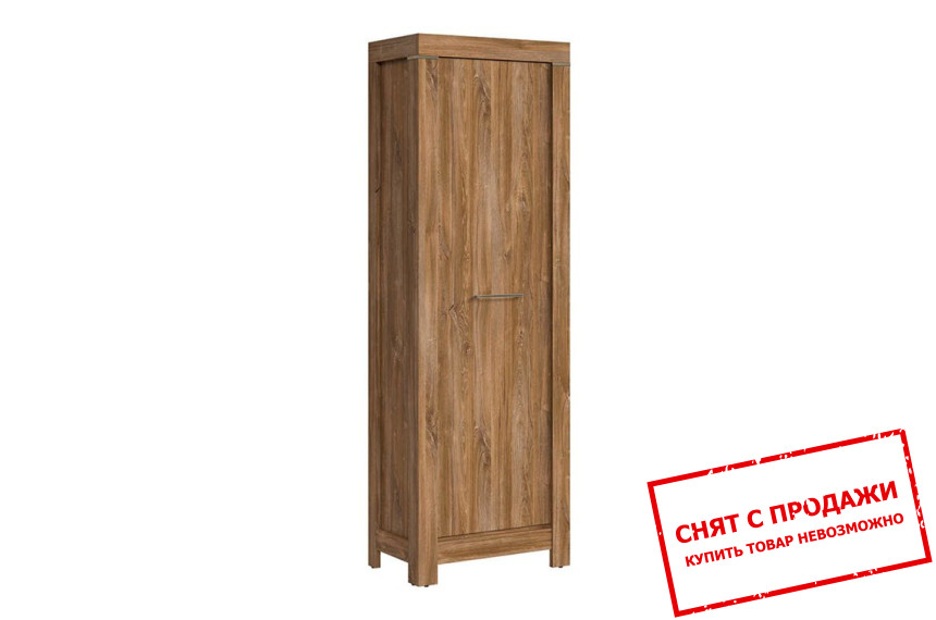 Стеллаж Gent REG1D/20/7 BRW 1-дверный Дуб стирлинг