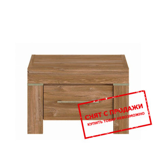 Тумба прикроватная Gent KOM1S BRW с 1 ящиком Дуб с...