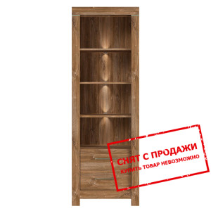 Стеллаж Gent REG2S/20/7 BRW открытый с 2 ящиками Д...