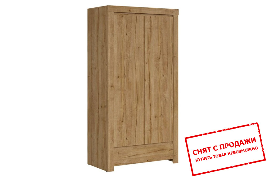 Шкаф Holten SZF2D1S BRW 2-дверный Дуб вотерфорд