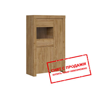 Витрина Holten REG2D1W BRW 3-дверная Дуб вотерфорд...
