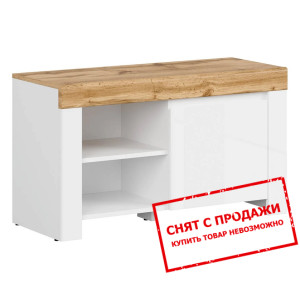 Тумба для обуви Holten REG1D/50 BRW 1-дверная Белы...