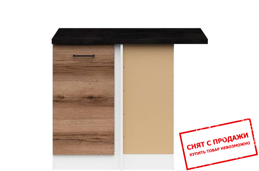 Тумба угловая Junona Line DNW/100/82 P-правая дуб делано темный BRW