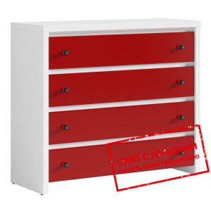 Комод Karet цветной фасад KOM4S BRW...