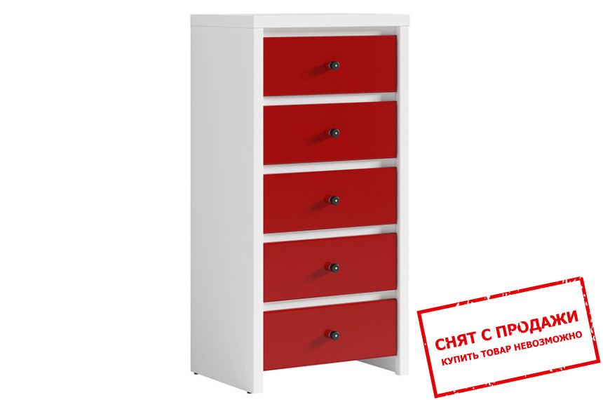 Комод Karet цветной фасад KOM5S BRW