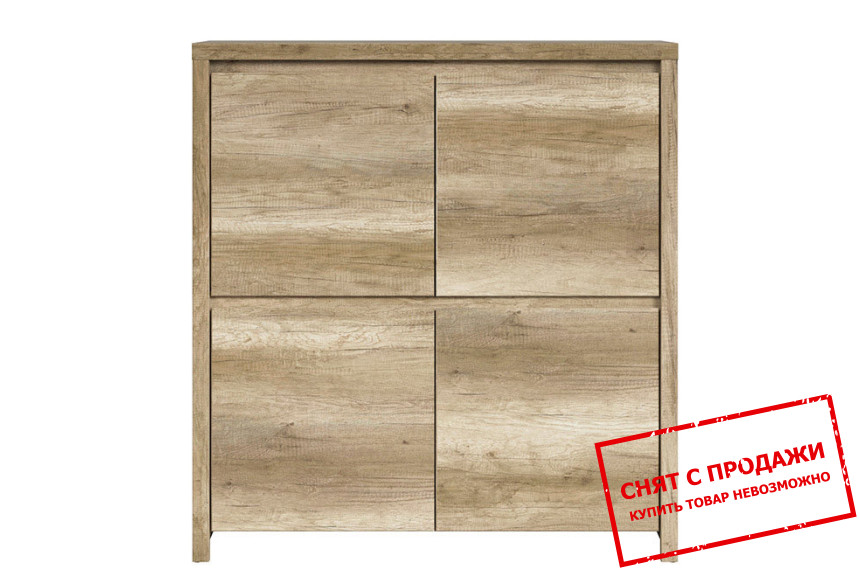 Комод Каспиан Дуб монумент KOM4D BRW