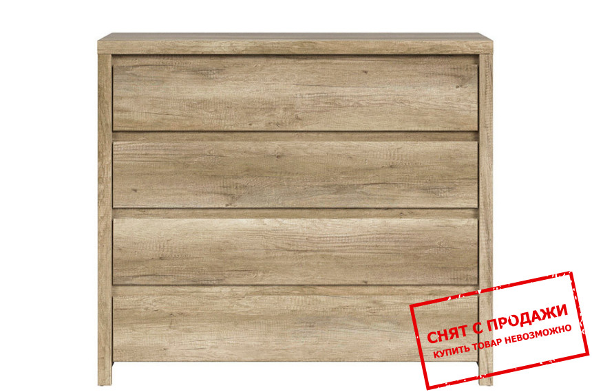 Комод Каспиан Дуб монумент KOM4S BRW