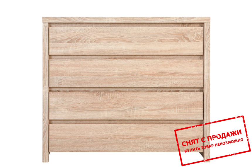 Комод Каспиан Дуб сонома KOM4S BRW
