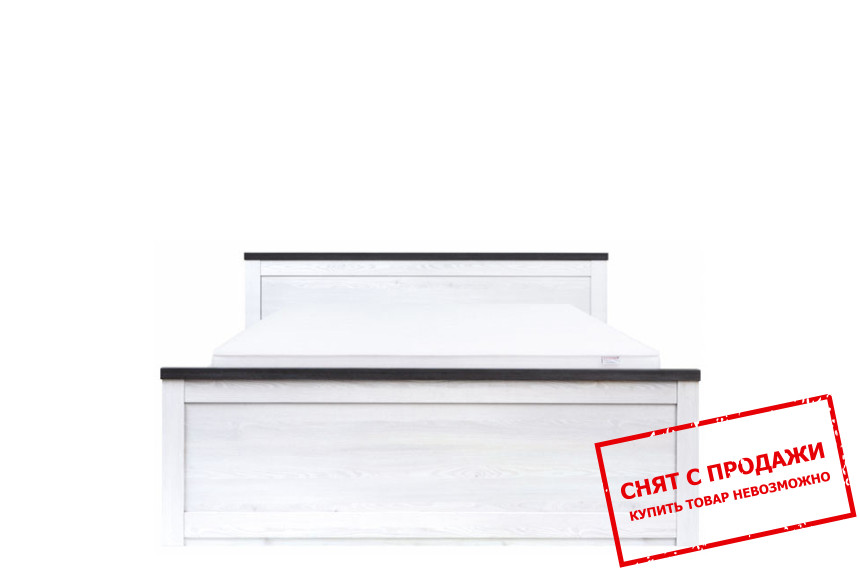 Кровать двухспальная Luca LOZ160 BRW