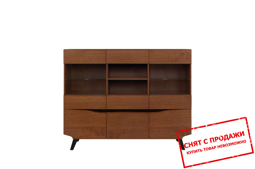 Витрина Madison REG3D2W2S BRW