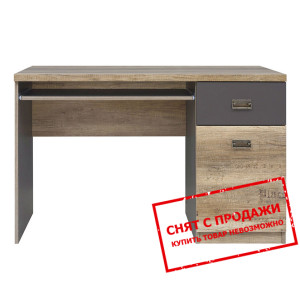Стол компьютерный, письменный Malcolm BIU1D1S BRW ...