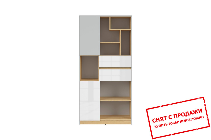 Стеллаж Nandu REG2D2S BRW