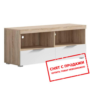 Тумба под телевизор Venlo Дуб сонома/белый глянец ...