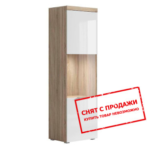 Витрина Venlo Дуб сонома/белый глянец WIT55 BRW...