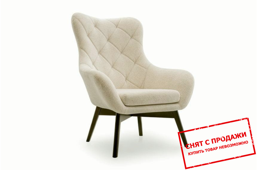 Кресло мягкое ЕЛИС КАРО / ELIS CARO Davis Monolith 04 Готовое к отправке