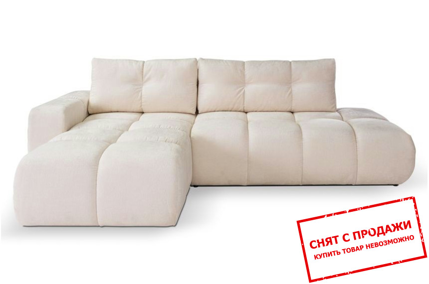 Диван угловой раскладной СОХО / SOHO Davis Monolith 04 левый Готов к отправке