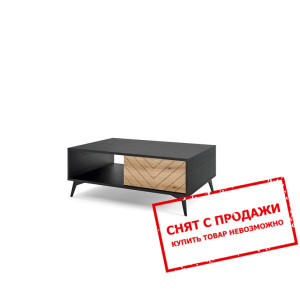 Стол журнальный Adamant 104 Дуб эвок/черный...