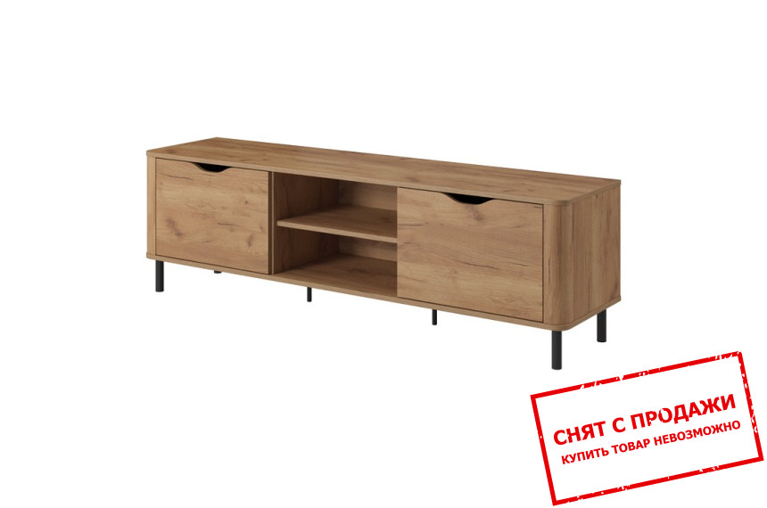 Тумба под ТВ Santi 2D/163 2-дверная Дуб крафт золотой