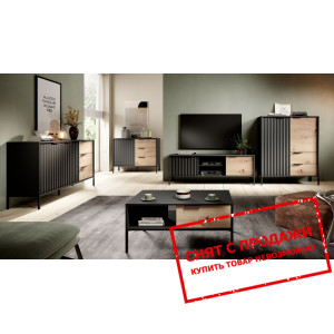 Стенка в гостиную Perfect Home Рейв / Rave A Черны...