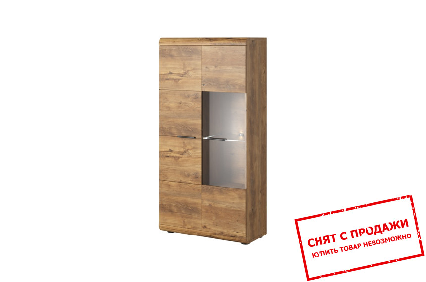 Витрина низкая Helen 2D1W/80