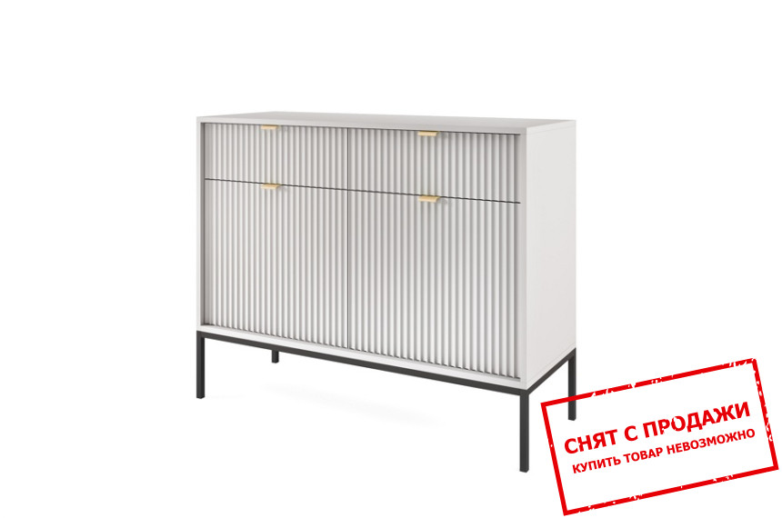 Комод Ivona 2D2S/104 2-дверный с 2 ящиками