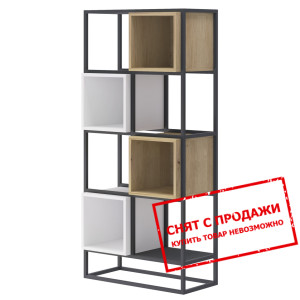 Стеллаж Joy 66 открытый Графит...