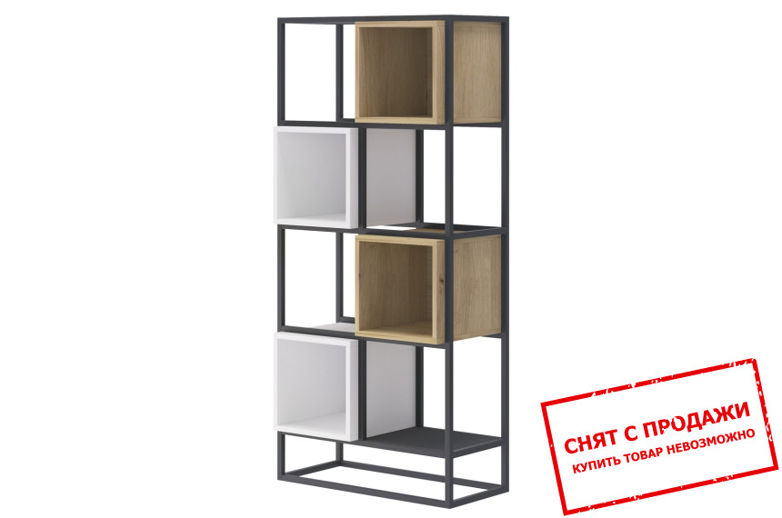 Стеллаж Joy 66 открытый Графит