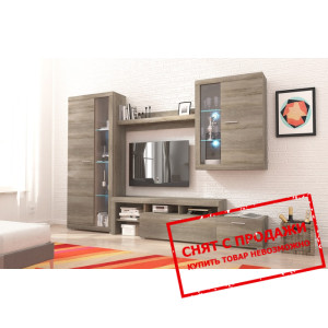 Стенка в гостиную Kalvaro Дуб сонома трюфель...