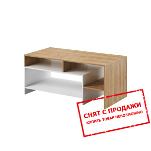 Стол журнальный Alva 120 Дуб грандсон/белый...