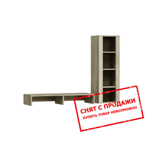 Надставка под ТВ 100 Pari 35 с cтеллажом Кантри се...