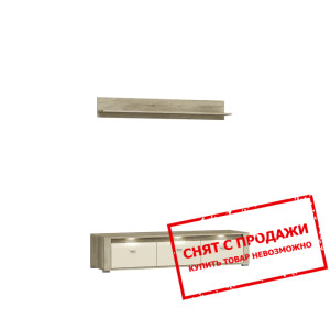 Тумба под ТВ 3D/154 Pari 3-дверная с полкой Кантри...