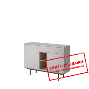 Комод Pinox 2D1S/125 2-дверный с 1 ящиком Серый/дж...