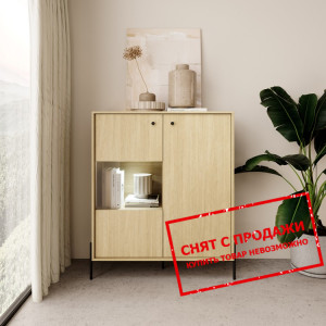 Витрина Perfect Home Сканди / Scandi 2D1W/103 2-дв...