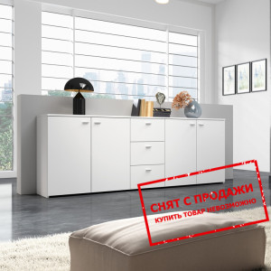 Комод Hugo 4D3S/180 4-дверный с 3 ящиками...