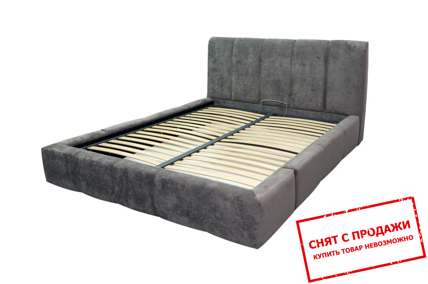 Кровать с мягким изголовьем (с подъемным механизмом) 160026 Perfect Home двухспальная