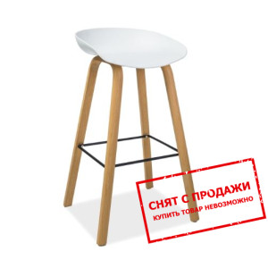Барный стул Signal Sting Белый/дуб...