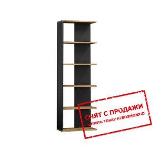 Стеллаж Signal Corner Дуб вотан/черный...