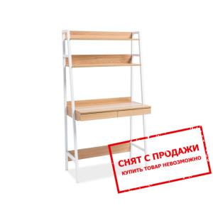 Стол компьютерный Signal Olsen B с 2 ящиками Дуб/б...