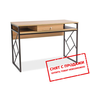 Стол компьютерный Signal Tablo B с 1 ящиком Дуб/те...