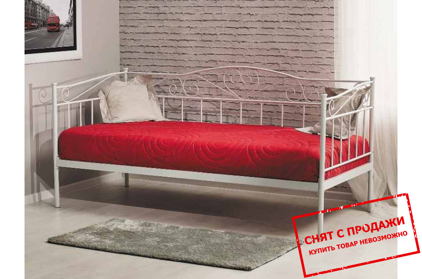 Кровать односпальная Signal Birma 90х200