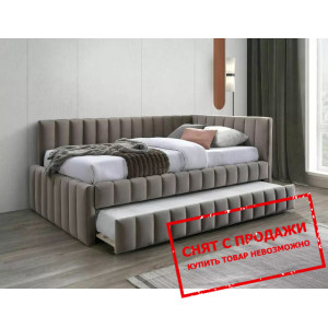 Кровать (с ламелями) Signal ALFIE VELVET 120x200 о...