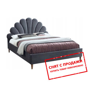 Кровать (с ламелями) Signal Santana 160x200 Velvet...