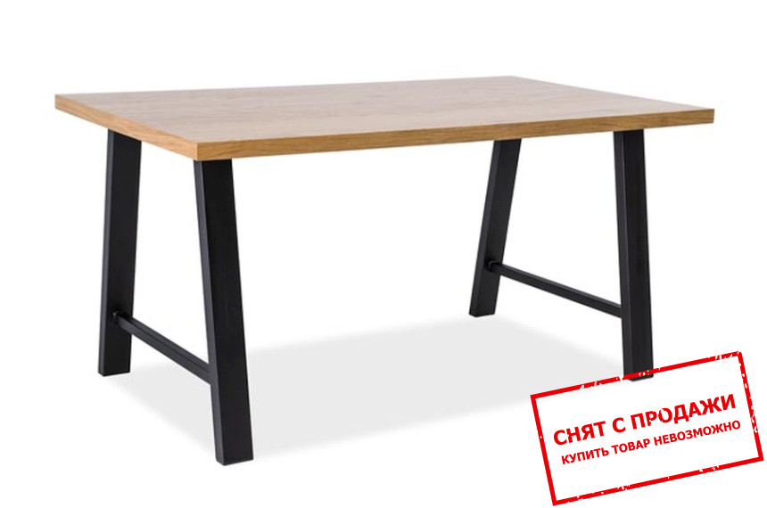 Стол Signal Abramo 180x90 дуб